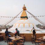 Cafe in Boudha
