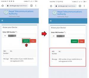 IMEI Registration