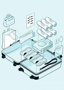 How to pack a Suitcase