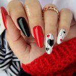 Valentine's day nail design