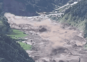 Flood in Rasuwa 2026
